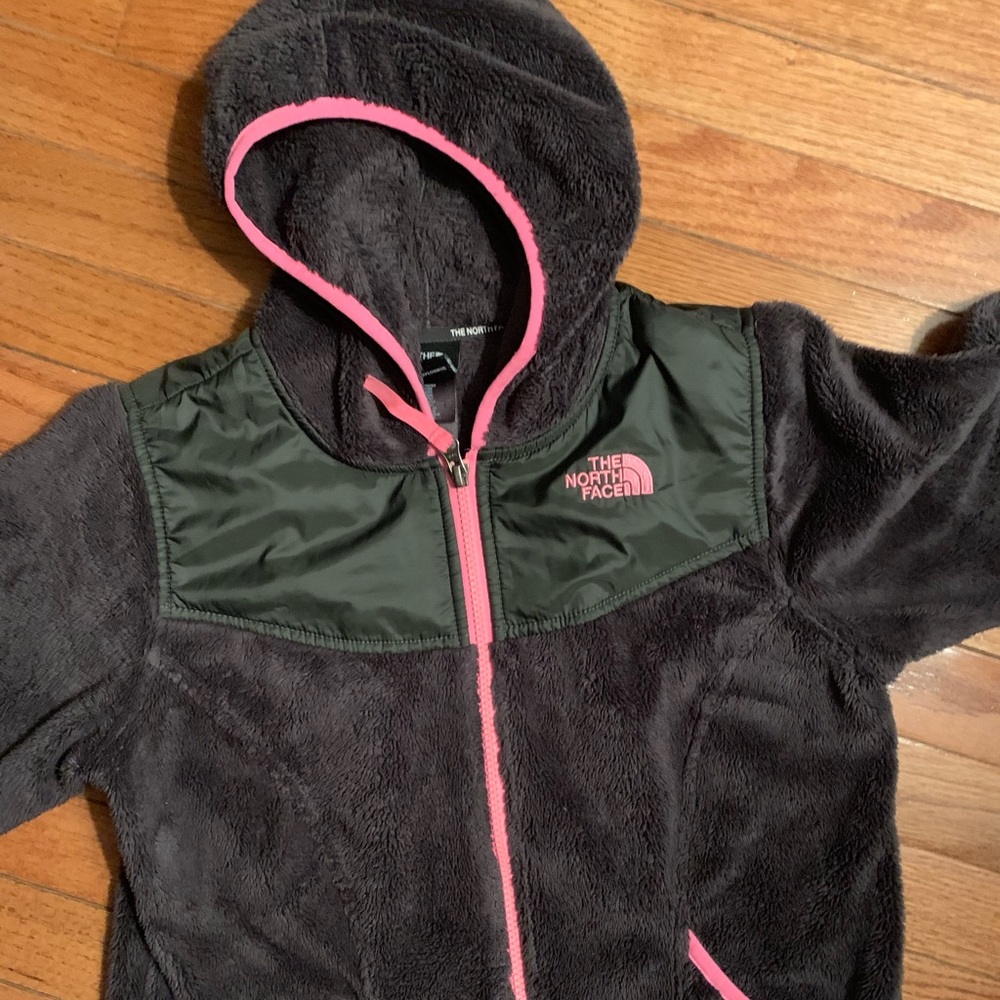 The Northface hooded fleece